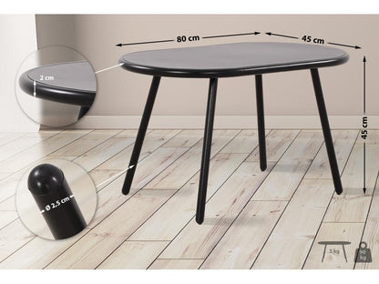 Black Coffee Table