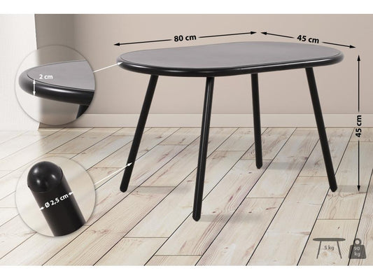 Black Coffee Table