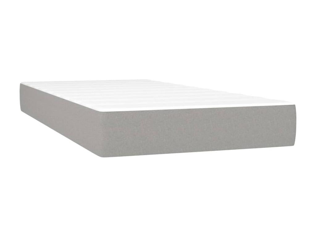 Gray Fabric Mattress, 80 x 200 cm