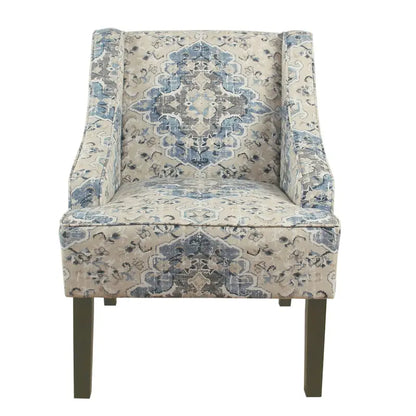 Porch & Den Holman Upholstered Swoop Arm Chair