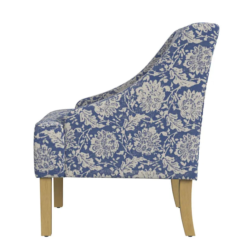 Porch & Den Holman Upholstered Swoop Arm Chair