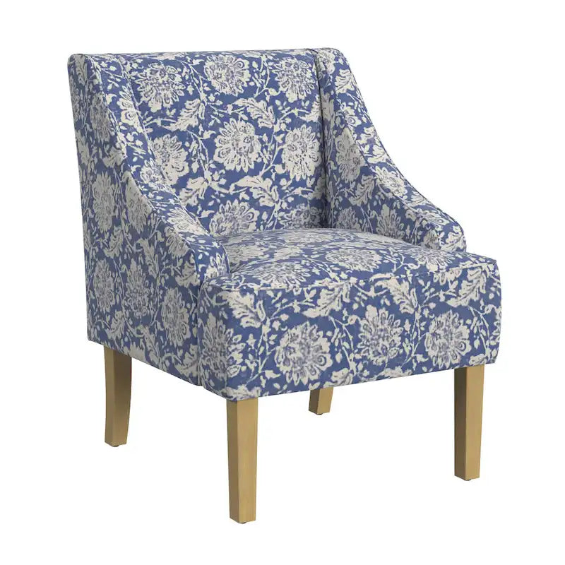 Porch & Den Holman Upholstered Swoop Arm Chair