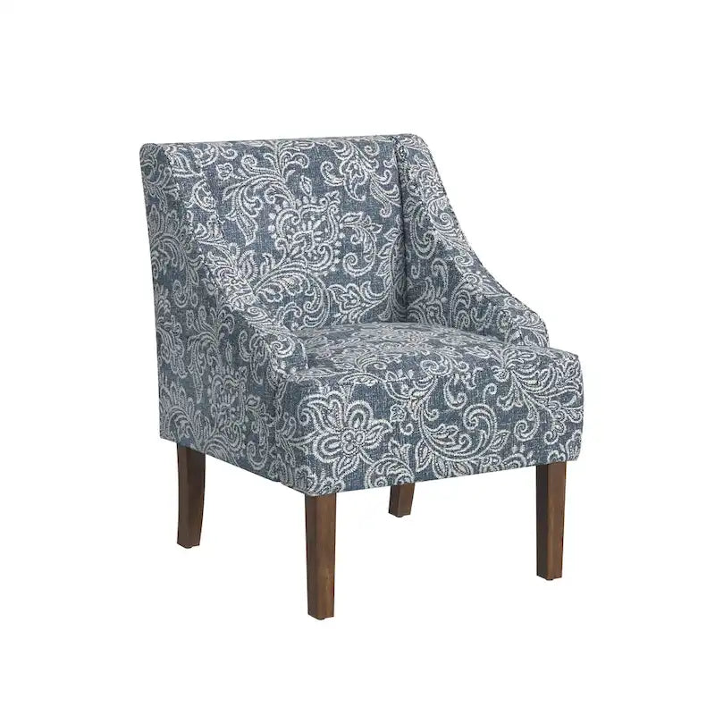 Porch & Den Holman Upholstered Swoop Arm Chair