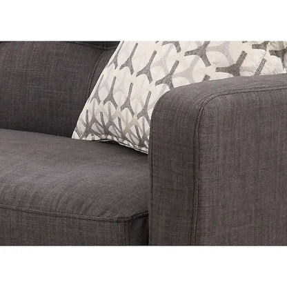 Carson Carrington Stykkisholmur Mid-century Modern Charcoal Sofa