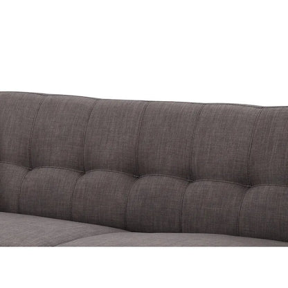 Carson Carrington Stykkisholmur Mid-century Modern Charcoal Sofa