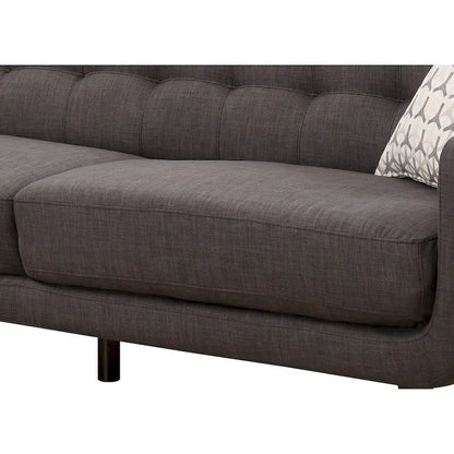 Carson Carrington Stykkisholmur Mid-century Modern Charcoal Sofa