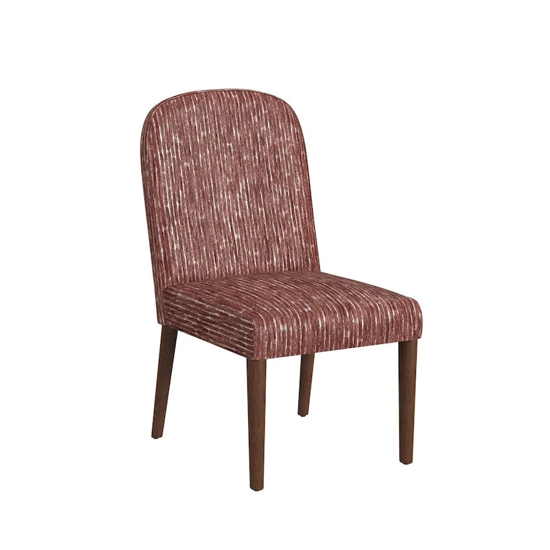 HomePop Rounded back Upholstered Dining chair-Single Pack