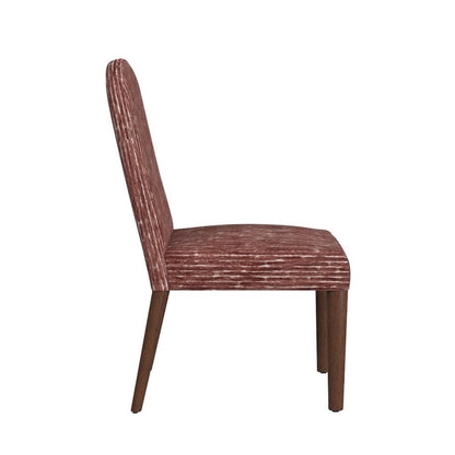 HomePop Rounded back Upholstered Dining chair-Single Pack