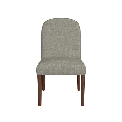 HomePop Rounded back Upholstered Dining chair-Single Pack