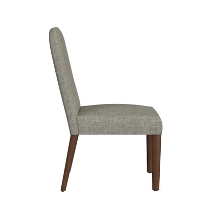 HomePop Rounded back Upholstered Dining chair-Single Pack