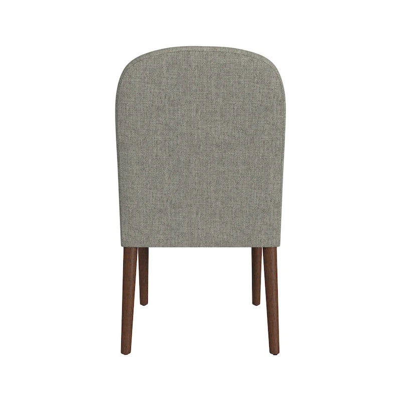 HomePop Rounded back Upholstered Dining chair-Single Pack