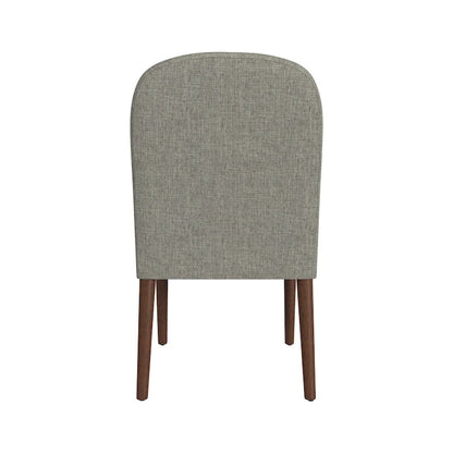 HomePop Rounded back Upholstered Dining chair-Single Pack