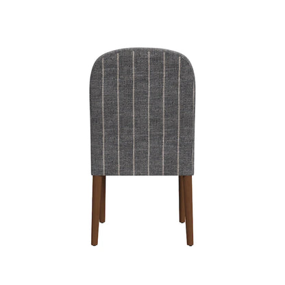 HomePop Rounded back Upholstered Dining chair-Single Pack
