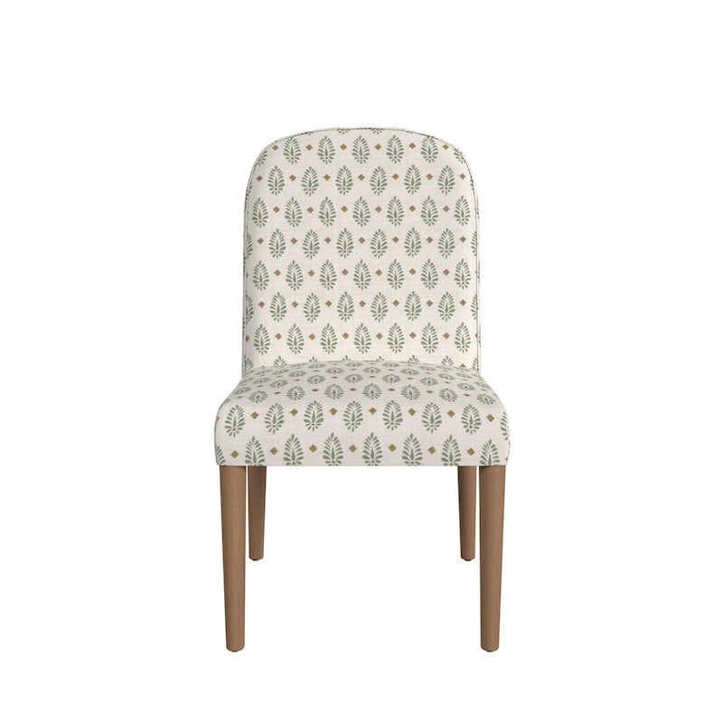 HomePop Rounded back Upholstered Dining chair-Single Pack