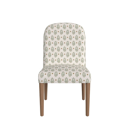 HomePop Rounded back Upholstered Dining chair-Single Pack