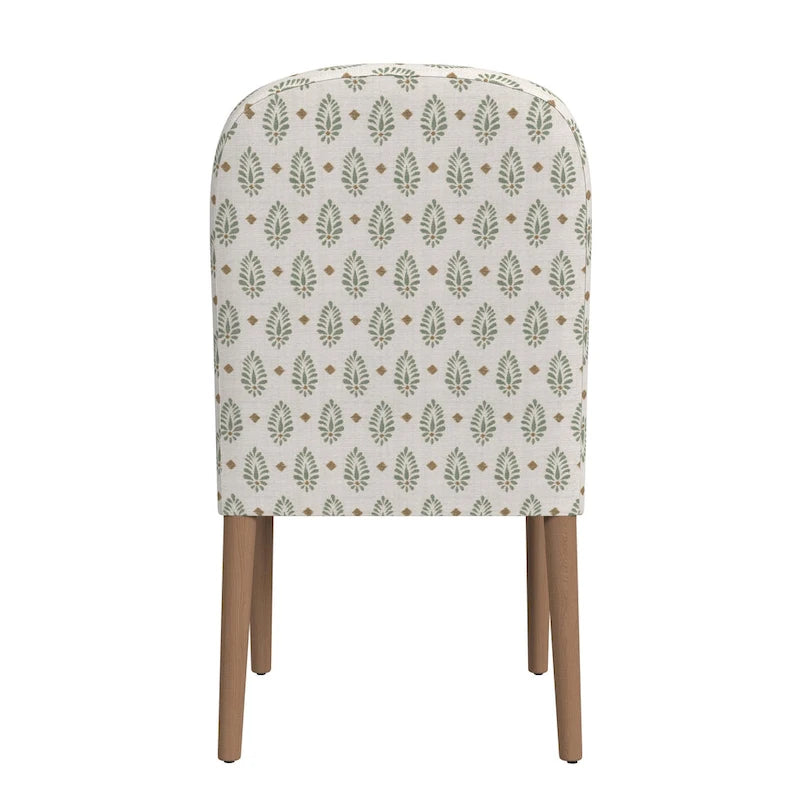 HomePop Rounded back Upholstered Dining chair-Single Pack