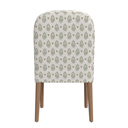 HomePop Rounded back Upholstered Dining chair-Single Pack