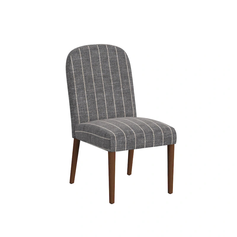 HomePop Rounded back Upholstered Dining chair-Single Pack
