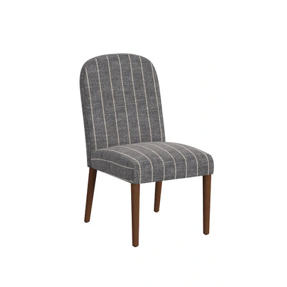 HomePop Rounded back Upholstered Dining chair-Single Pack