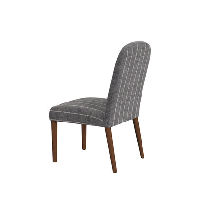 HomePop Rounded back Upholstered Dining chair-Single Pack