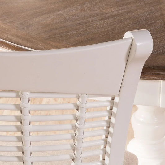 Hillsdale Furniture Bayberry White Wood Dining Chairs (Set of 2)