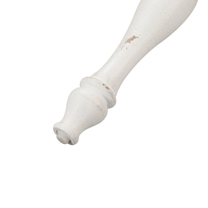 Magnolia Manor Antique White Weathered Bark 5 Piece Drop Leaf Set