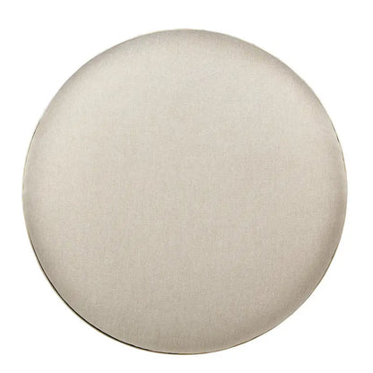 Jinger Fabric Upholstered Round Ottoman by iNSPIRE Q Modern