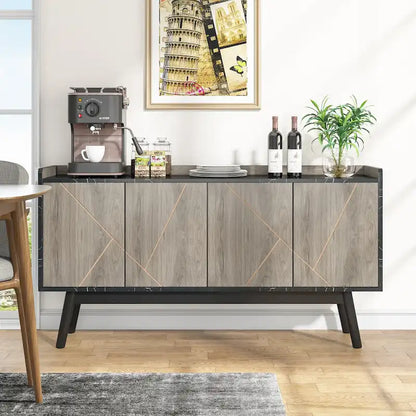 Kitchen Sideboard Buffet Table Buffet Cabinet with Storage