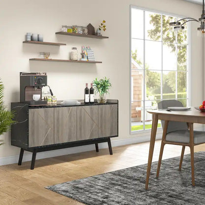 Kitchen Sideboard Buffet Table Buffet Cabinet with Storage