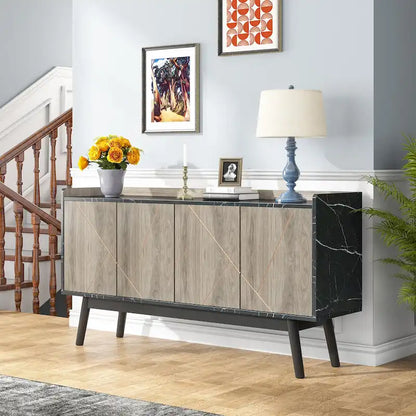 Kitchen Sideboard Buffet Table Buffet Cabinet with Storage