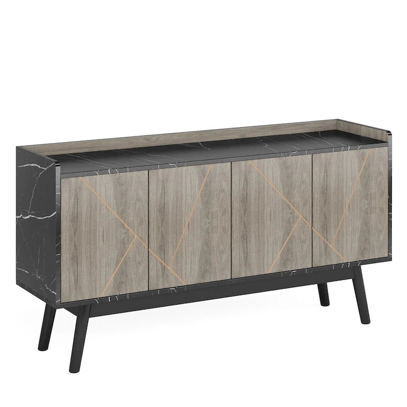 Kitchen Sideboard Buffet Table Buffet Cabinet with Storage