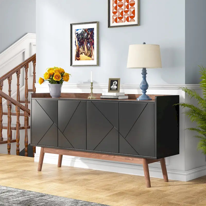 Kitchen Sideboard Buffet Table Buffet Cabinet with Storage