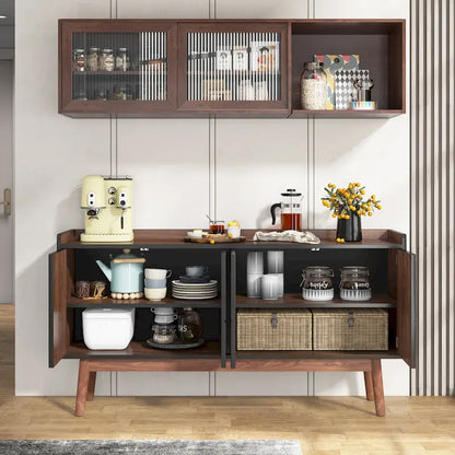 Kitchen Sideboard Buffet Table Buffet Cabinet with Storage