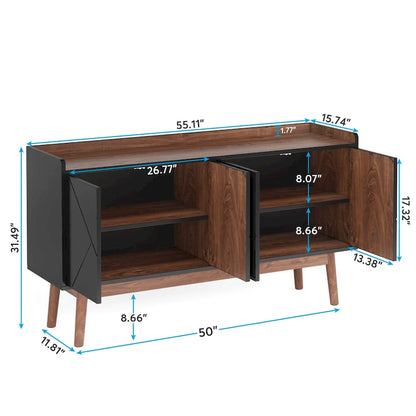 Kitchen Sideboard Buffet Table Buffet Cabinet with Storage