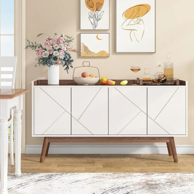 Kitchen Sideboard Buffet Table Buffet Cabinet with Storage
