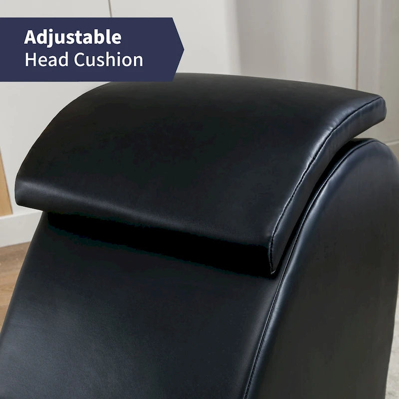 Mixoy Indoor Yoga Chair,Curved Yoga Chaise Lounge Chair for Adults Stretching Exercising Relaxing