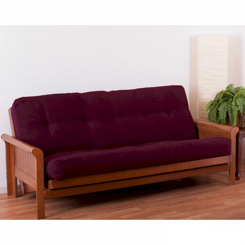 7-inch Thick Twill Futon Mattress (Twin, Full, or Queen)