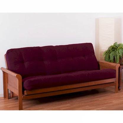 7-inch Thick Twill Futon Mattress (Twin, Full, or Queen)