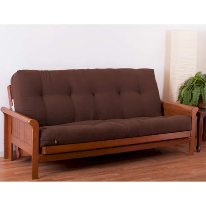 7-inch Thick Twill Futon Mattress (Twin, Full, or Queen)