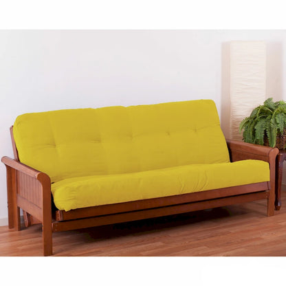 7-inch Thick Twill Futon Mattress (Twin, Full, or Queen)