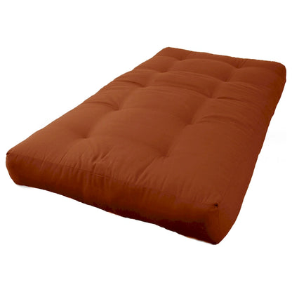 7-inch Thick Twill Futon Mattress (Twin, Full, or Queen)