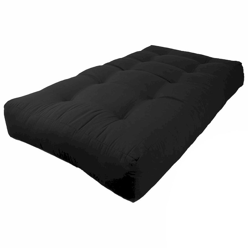 7-inch Thick Twill Futon Mattress (Twin, Full, or Queen)