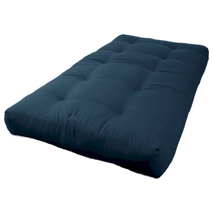 7-inch Thick Twill Futon Mattress (Twin, Full, or Queen)