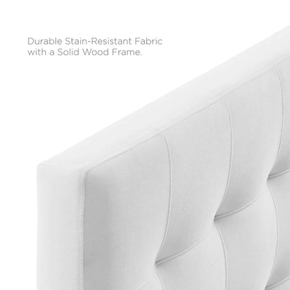 Copper Grove Worishofen Full-size Tufted Velvet Headboard