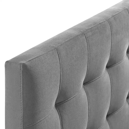 Copper Grove Worishofen Full-size Tufted Velvet Headboard