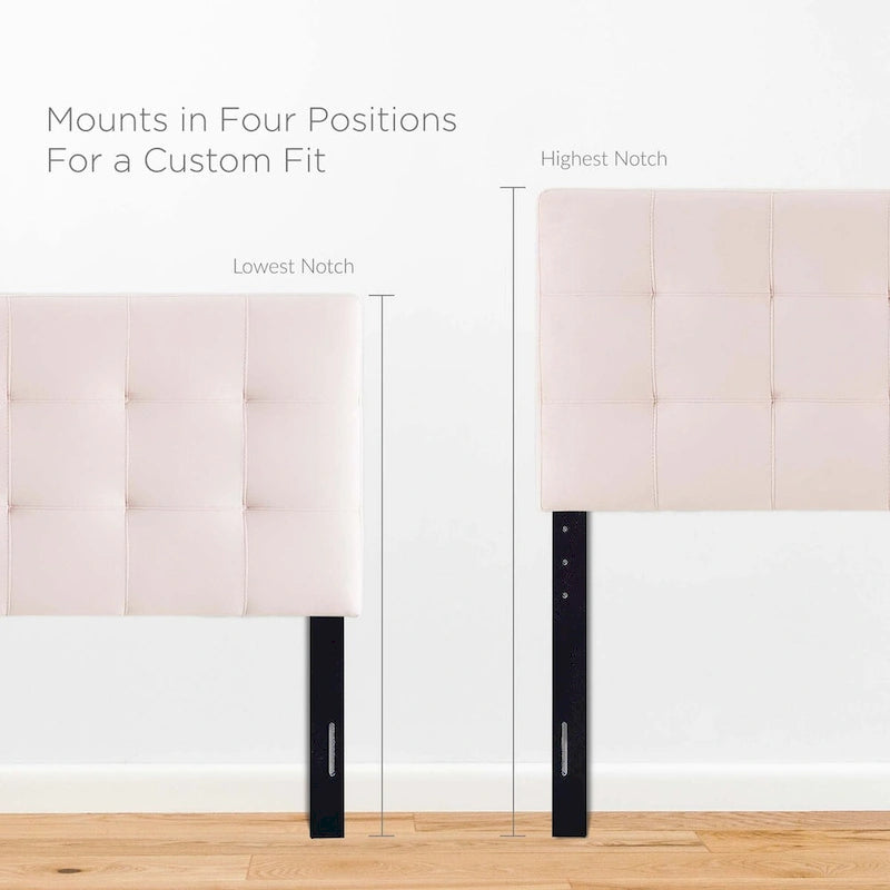 Copper Grove Worishofen Full-size Tufted Velvet Headboard