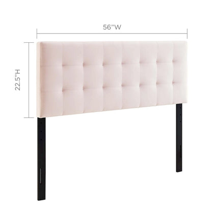 Copper Grove Worishofen Full-size Tufted Velvet Headboard