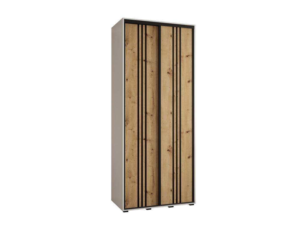 Black Wardrobe, 120 x 45 x 235.2 cm