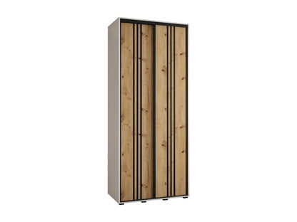Black Wardrobe, 120 x 45 x 235.2 cm