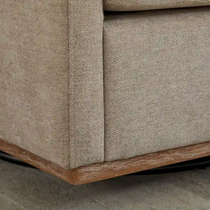 Mid Century Modern Swivel Accent Chair, 360 Degree Swivel Armchair For Living Room, Bedroom